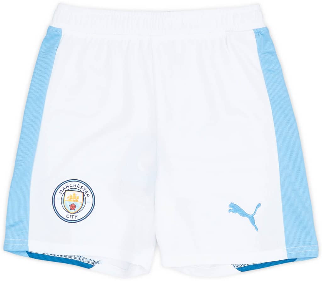 2023-24 Manchester City Home Shorts (KIDS)