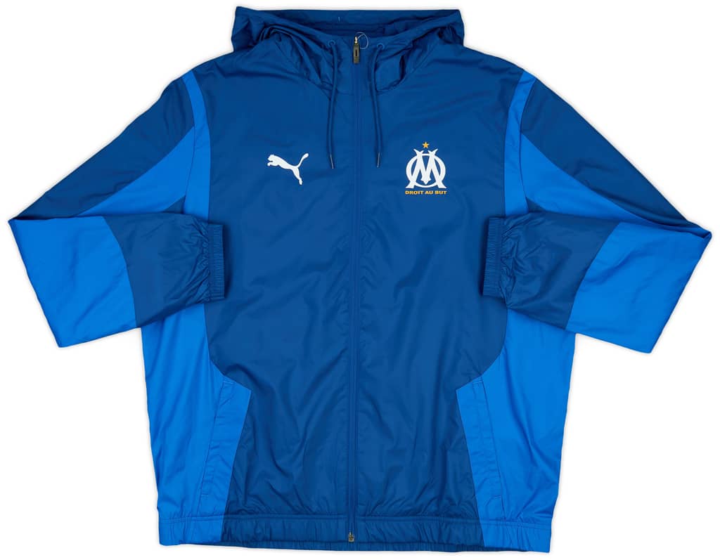 2023-24 Olympique Marseille Puma Pre-Match Anthem Jacket