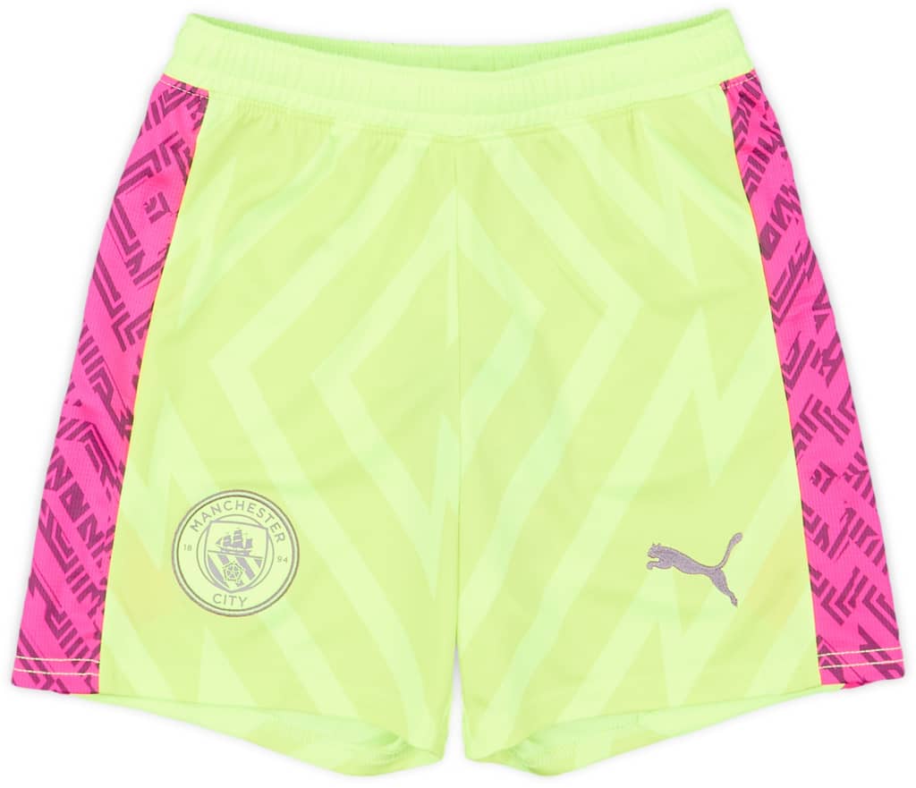 2023-24 Manchester City GK Third Shorts (S.Kids)