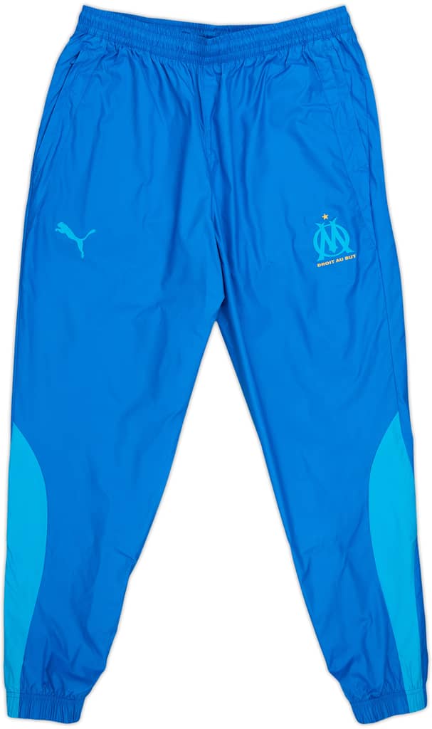 2023-24 Olympique Marseille Puma Pre-Match Woven Pants/Bottoms