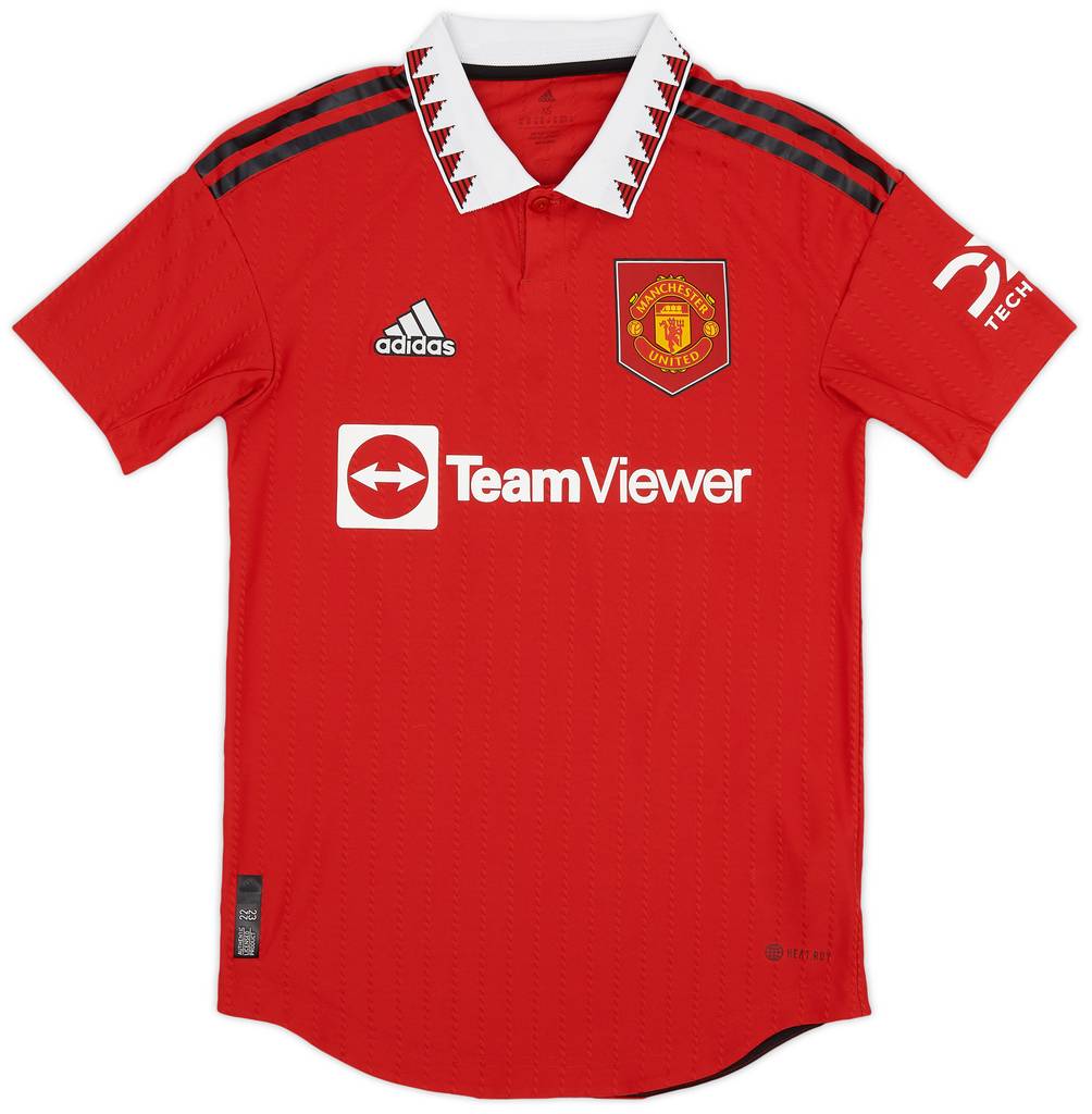 2022-23 Manchester United Authentic Home Shirt Eriksen #14 - 7/10 - (XS)
