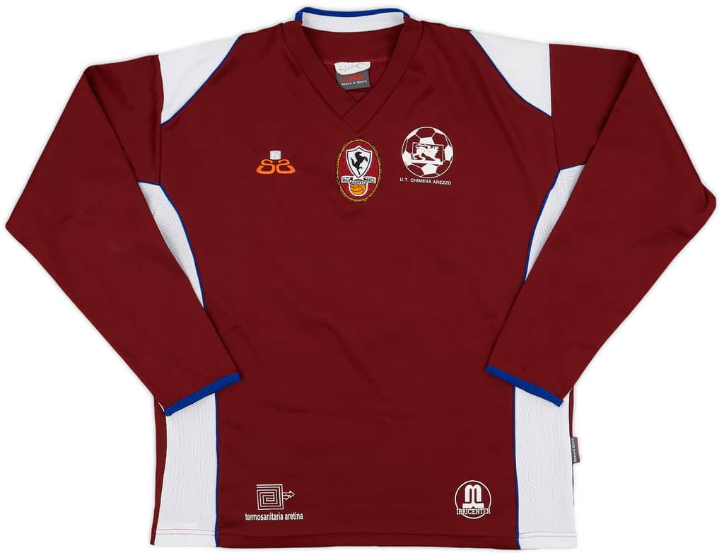 2010s Arezzo Space & Sport Training L/S Shirt - 8/10 - (M)