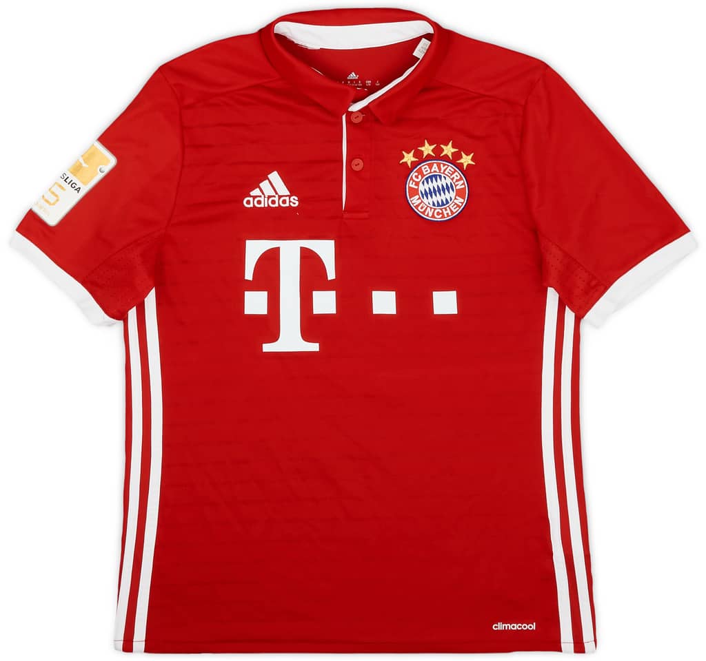 2016-17 Bayern Munich Home Shirt Boateng #17 - 9/10 - (L.Boys)