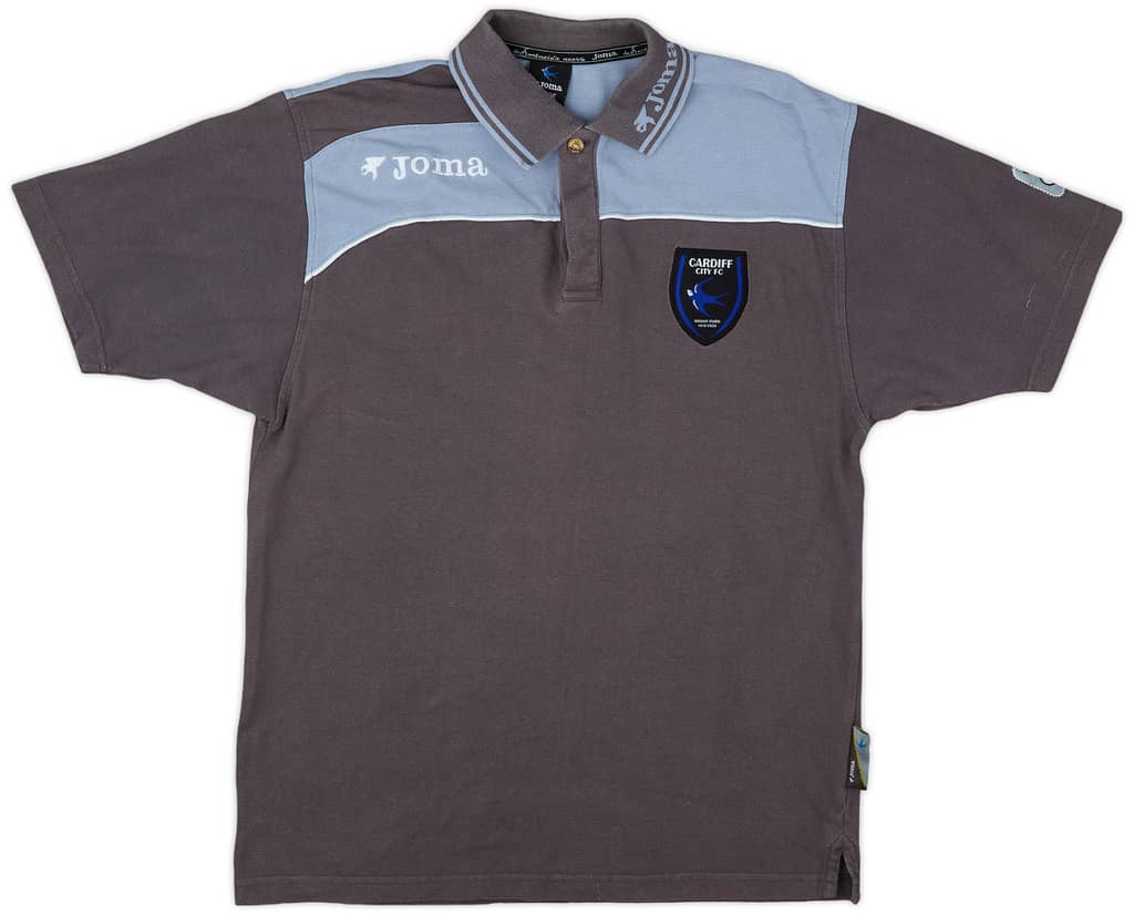 2008-09 Cardiff City Joma Polo Shirt - 9/10 - (M)