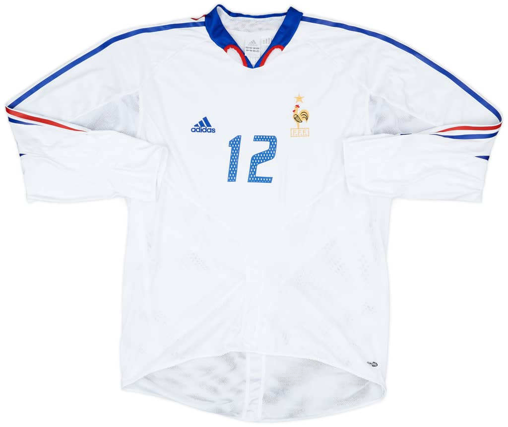 2004-06 France Match Issue Away L/S Shirt #12