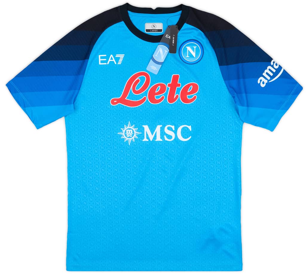 2022-23 Napoli Authentic  Home Shirt H.Lozano #11
