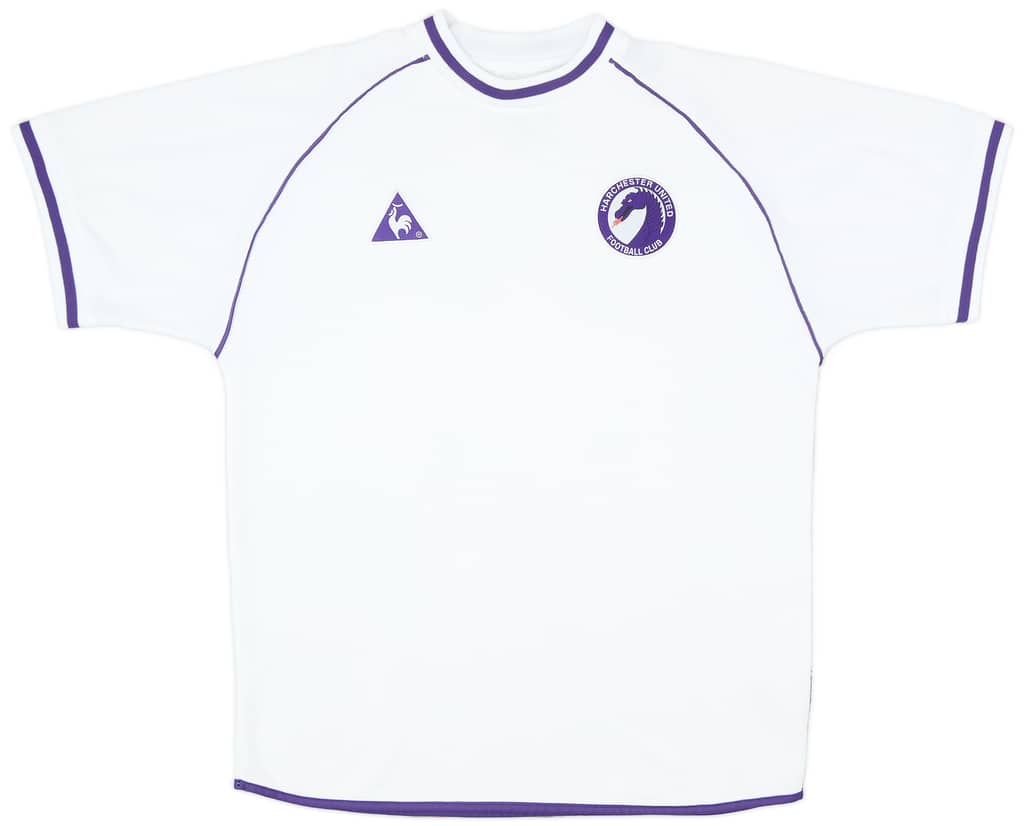 2002-03 Harchester United Away Shirt Fletcher #11 - 8/10 - (M)