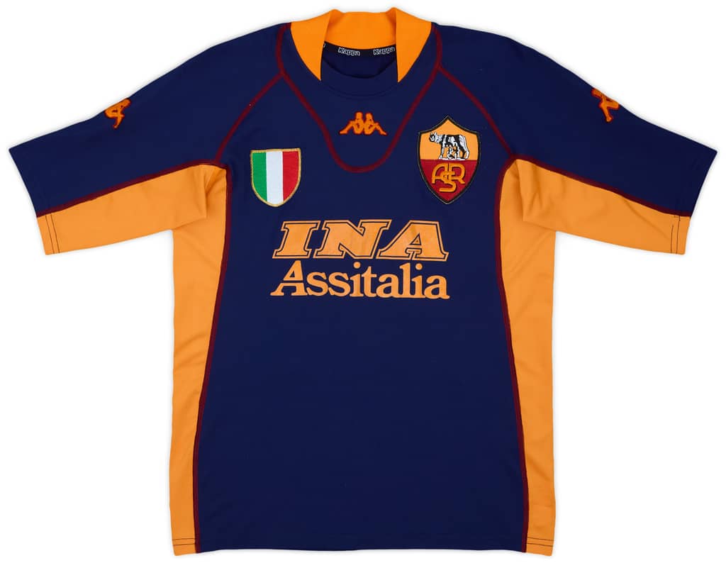 2001-02 Roma Third Shirt Lassissi #21 - 6/10 - (M)