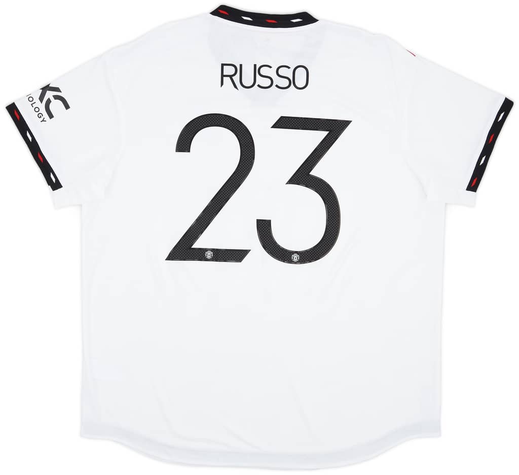 2022-23 Manchester United Authentic Away Shirt Russo #23 (XXL)