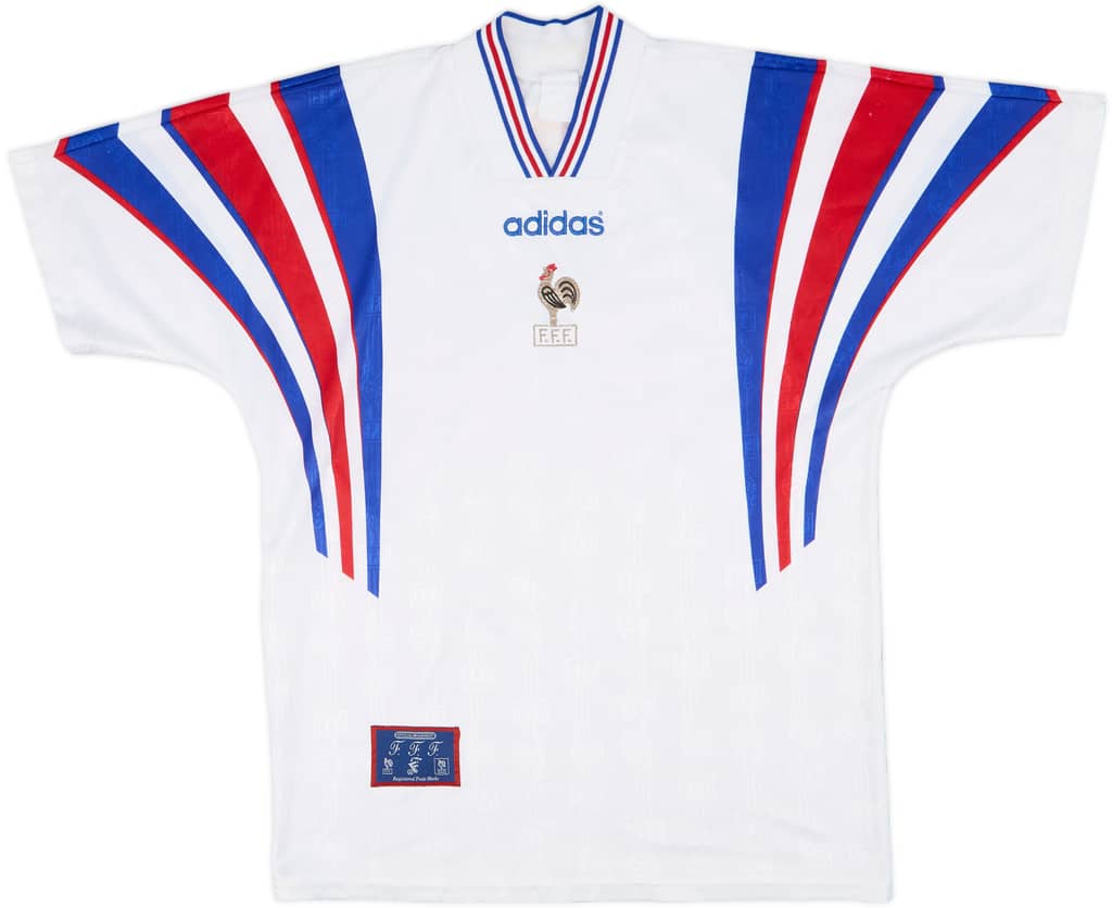 1996-98 France Away Shirt - 5/10 - (L)