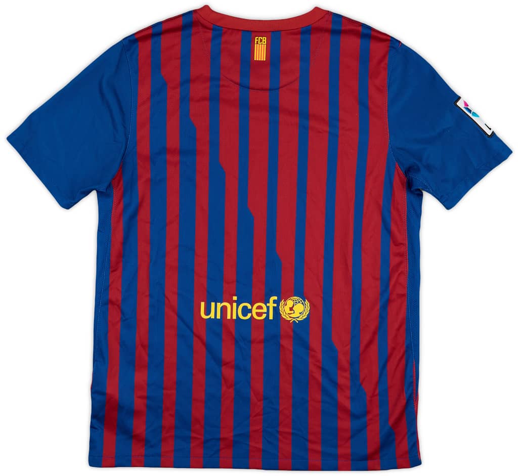 2011-12 Barcelona Home Shirt - 6/10 - (XL.Boys)