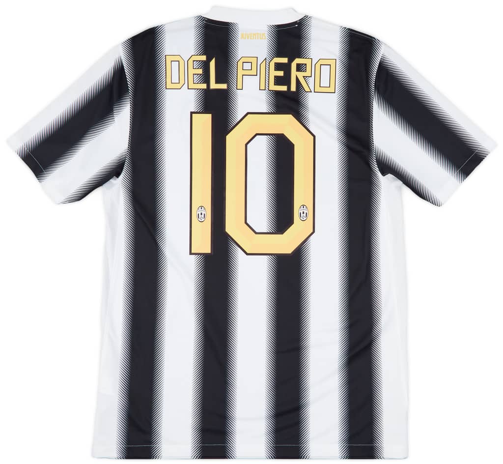 2011-12 Juventus Home Shirt Del Piero #10 (M)