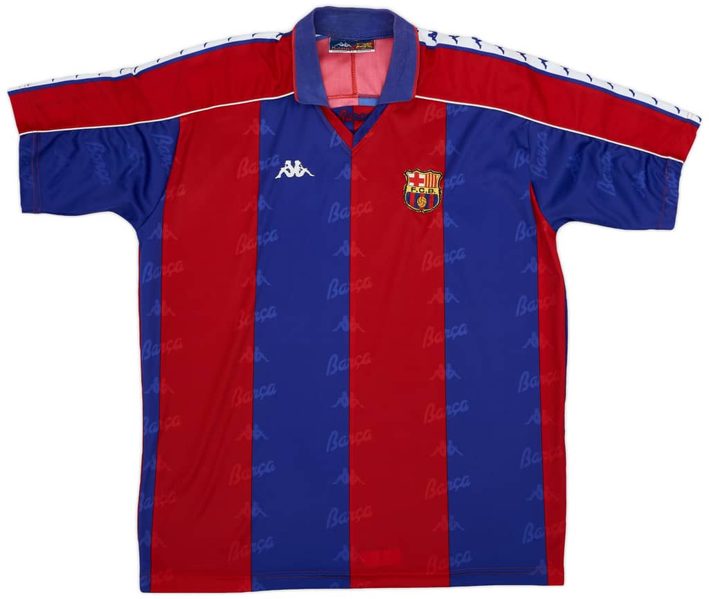 1992-95 Barcelona Home Shirt - 8/10 - (XL)