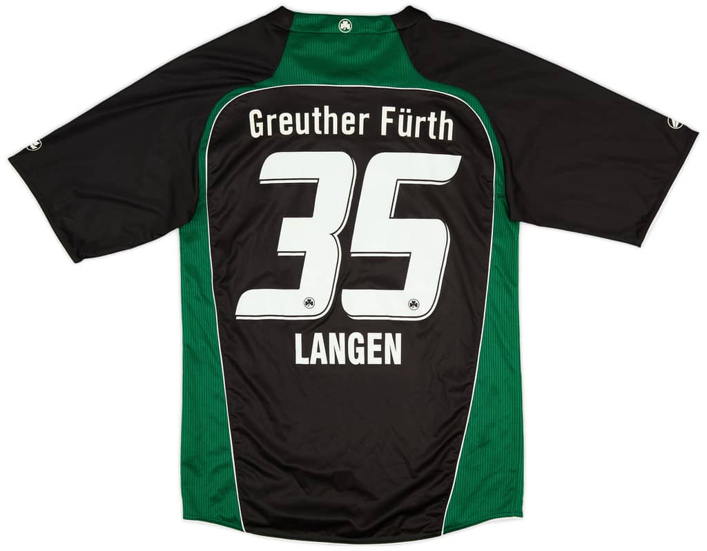 2009-10 Greuther Furth Away Shirt Langen #35 - 6/10 - (S/M)