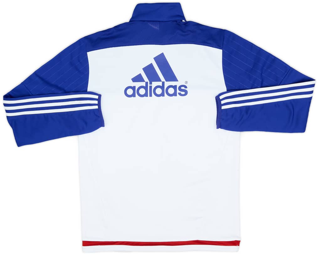 2015-16 Chelsea adidas 1/4 Zip Training Top - 9/10 - (S)