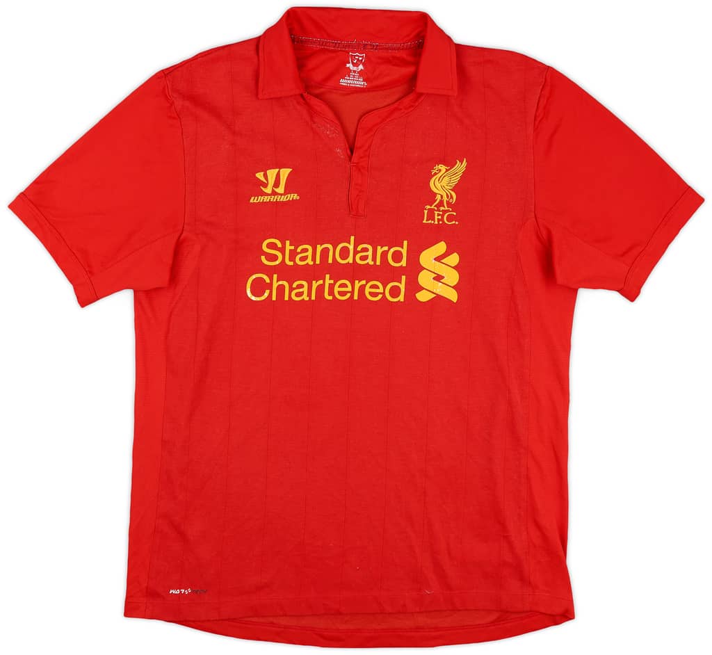2012-13 Liverpool Home Shirt Gerrard #8 - 5/10 - (L)