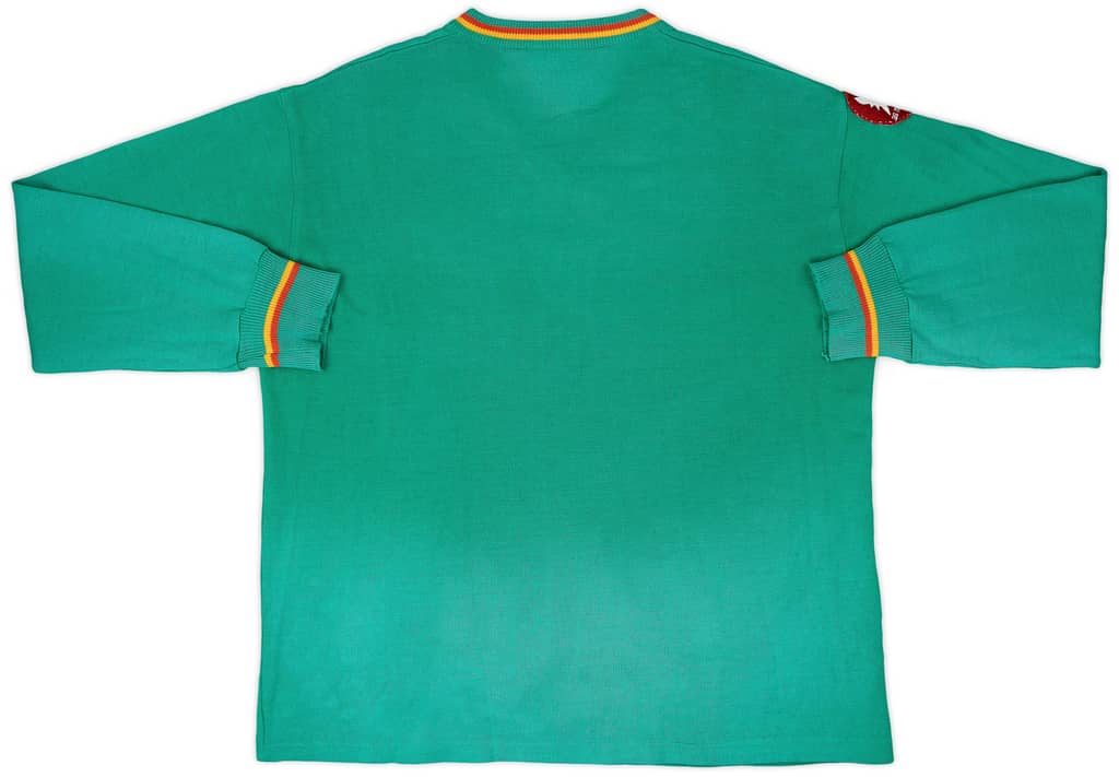 1989-90 Roma Ennerre Training L/S Shirt - 5/10 - (XXL)