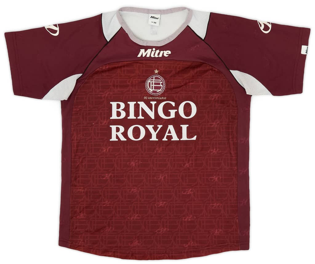 2005-06 Lanus Home Shirt #10 - 6/10 - (XS)