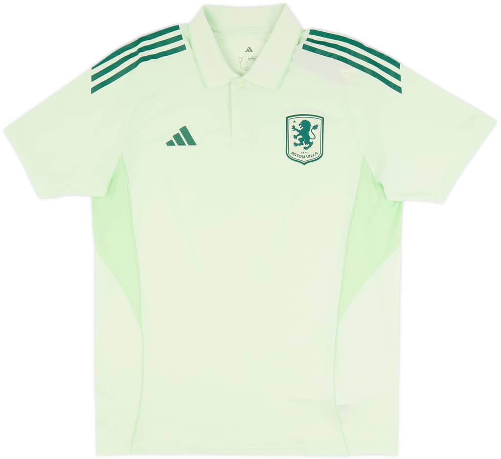 2025-26 Aston Villa adidas Polo T-Shirt