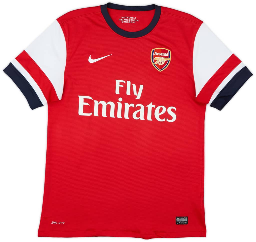 2012-14 Arsenal Home Shirt Arteta #8 - 5/10 - (S)