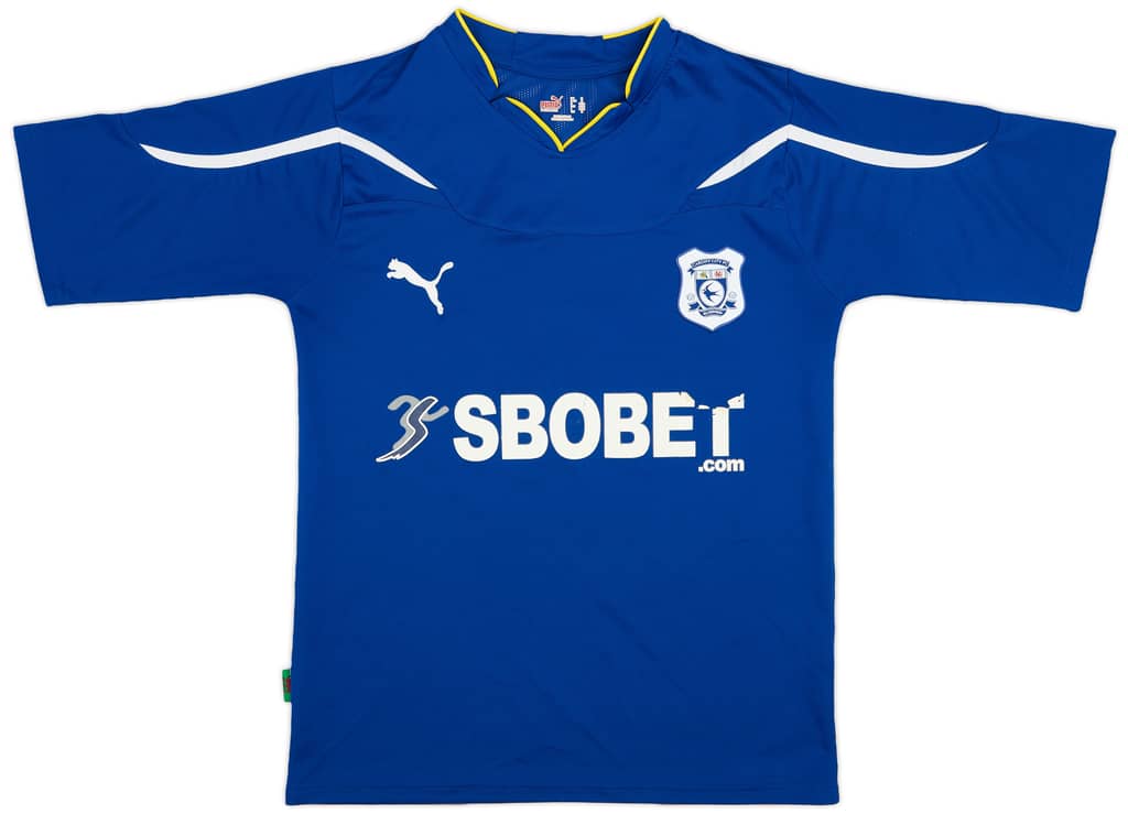 2010-11 Cardiff Home Shirt - 4/10 - (M)