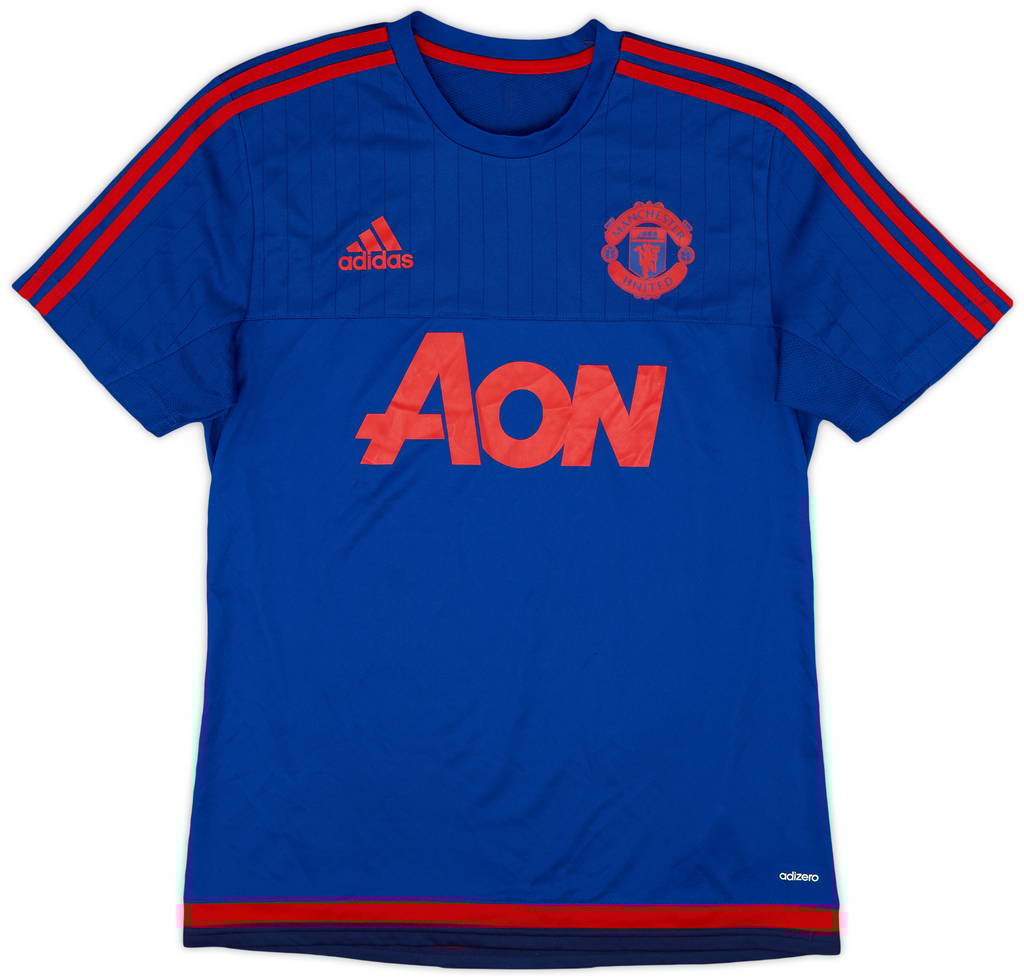 2015-16 Manchester United adidas Training Shirt - 7/10 - (M)
