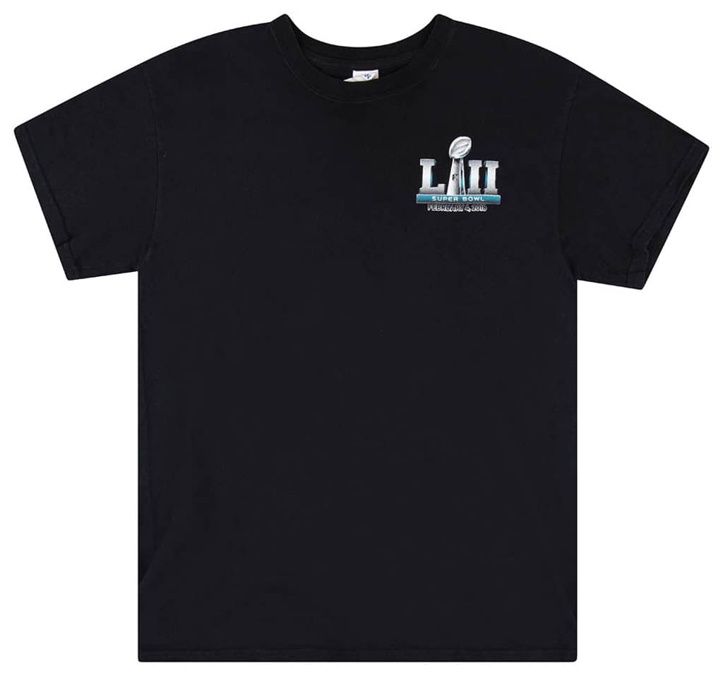 2018 Super Bowl LII Graphic Tee M