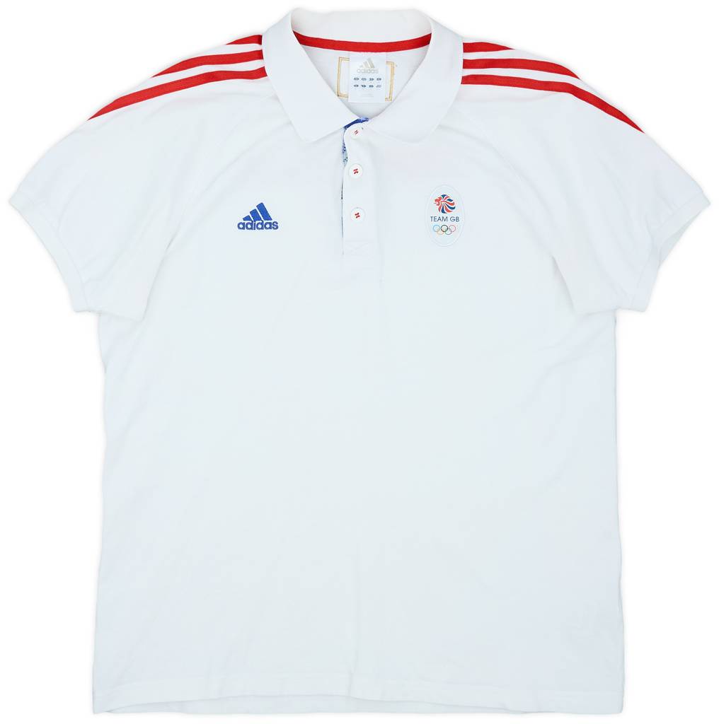 2012 Team GB Olympic adidas Polo Shirt - 7/10 - (M)