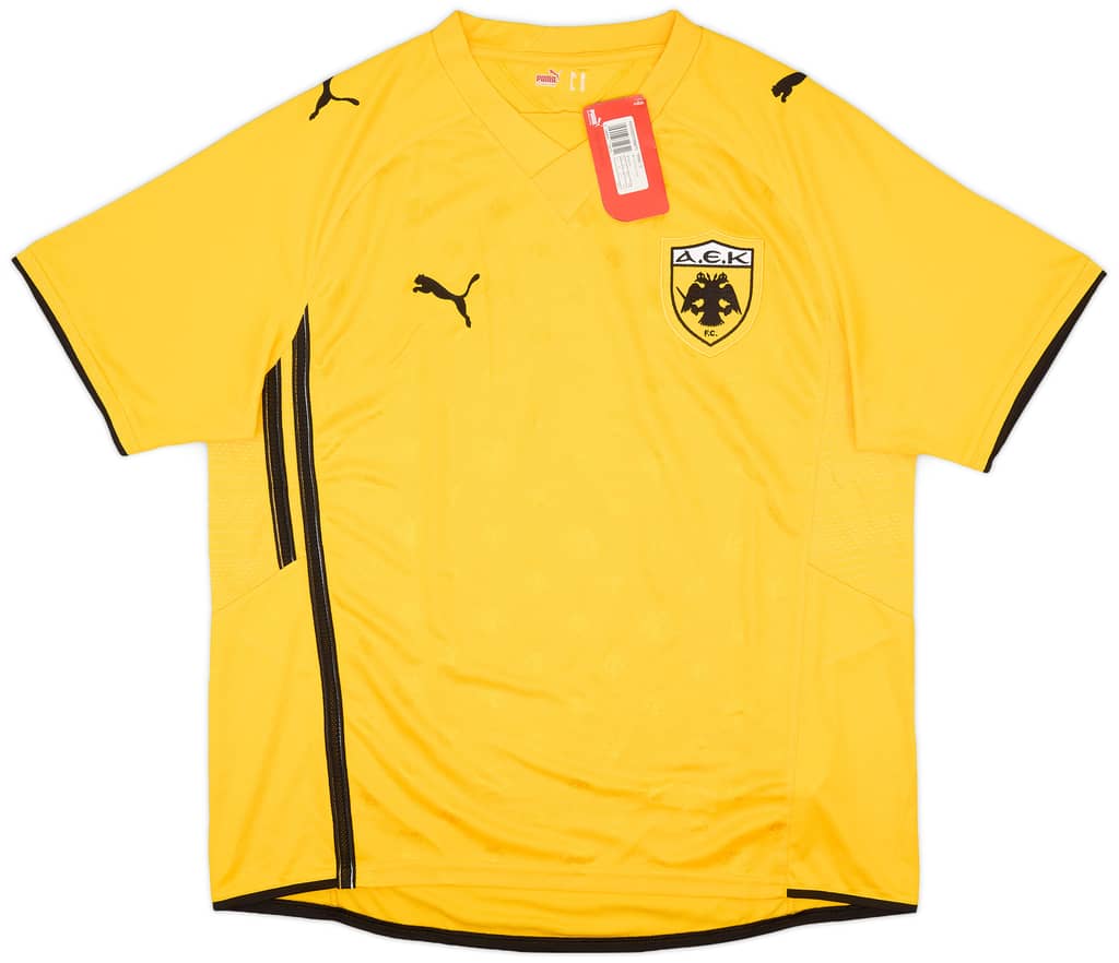 2009-10 AEK Athens Home Shirt (XL)
