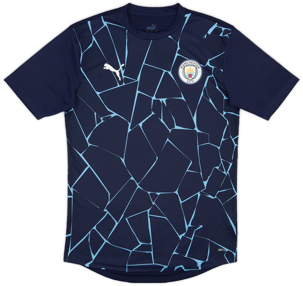 2019-20 Manchester City Puma Training Shirt - 8/10 - (M)
