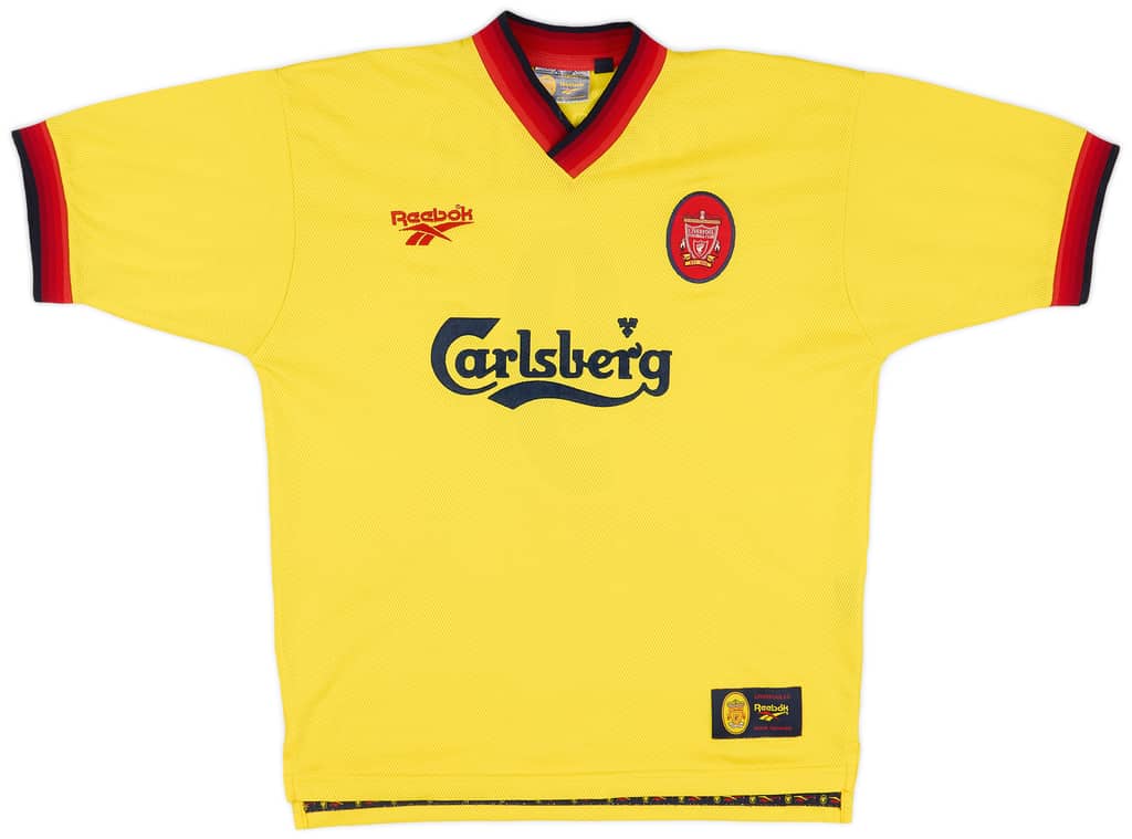 1997-99 Liverpool Away Shirt Fowler #9 - 9/10 - (M)