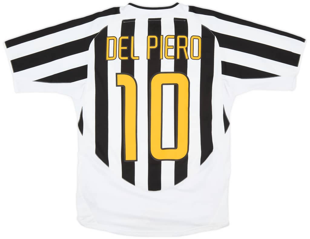2003-04 Juventus Home Shirt Del Piero #10 - 6/10 - (S)