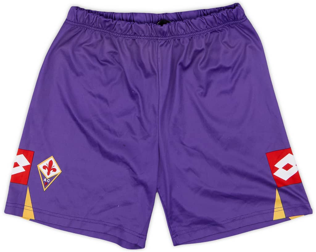 2010-11 Fiorentina Home Shorts - 8/10 - (S.Boys)