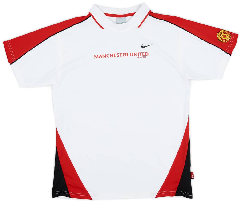 2004-05 Manchester United Nike Training Shirt - 9/10 - (XL.Boys)
