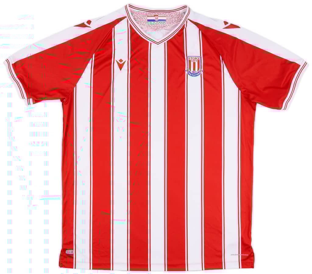 2020-21 Stoke City Home Shirt - 8/10 - (4XL)