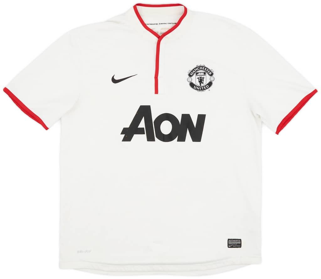 2012-14 Manchester United Away Shirt Evra #3 - 7/10 - (L)