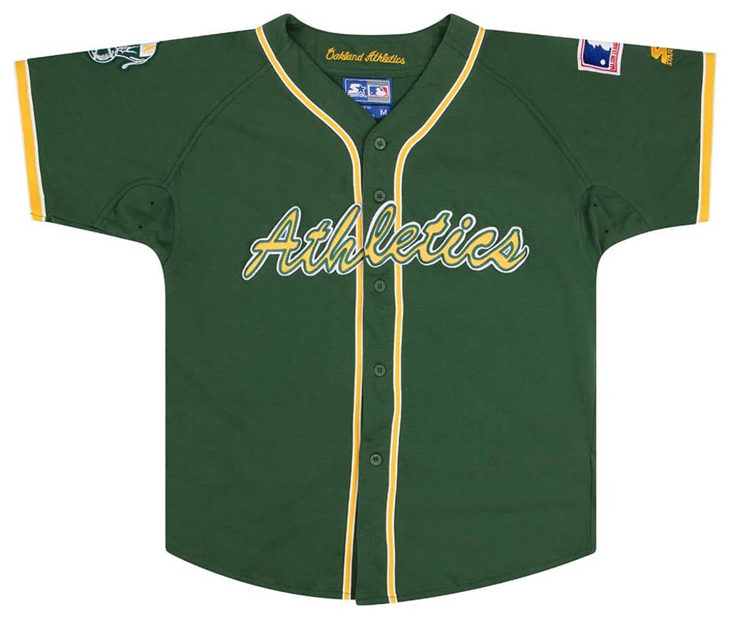 1990s Oakland Athletics Starter Jersey Tee M
