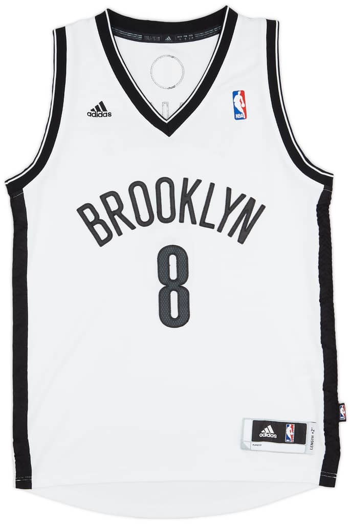 2012-14 Brooklyn Nets Williams #8 adidas Swingman Home Jersey - 8/10 - (S)