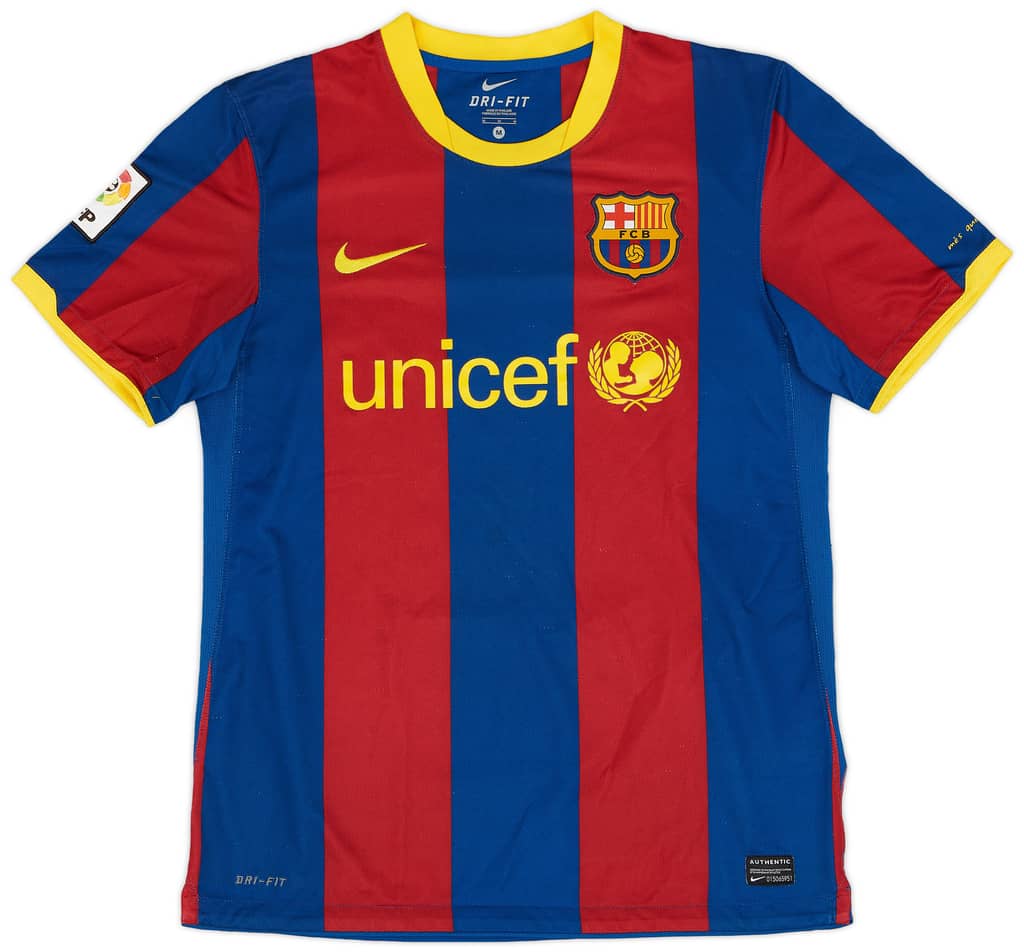 2010-11 Barcelona Home Shirt Messi #10 - 6/10 - (S)