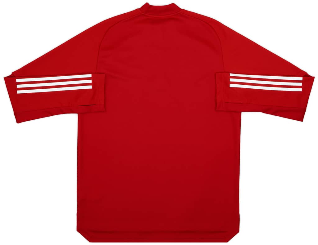 2020-21 Wales adidas 1/4 Zip Training Top - 7/10