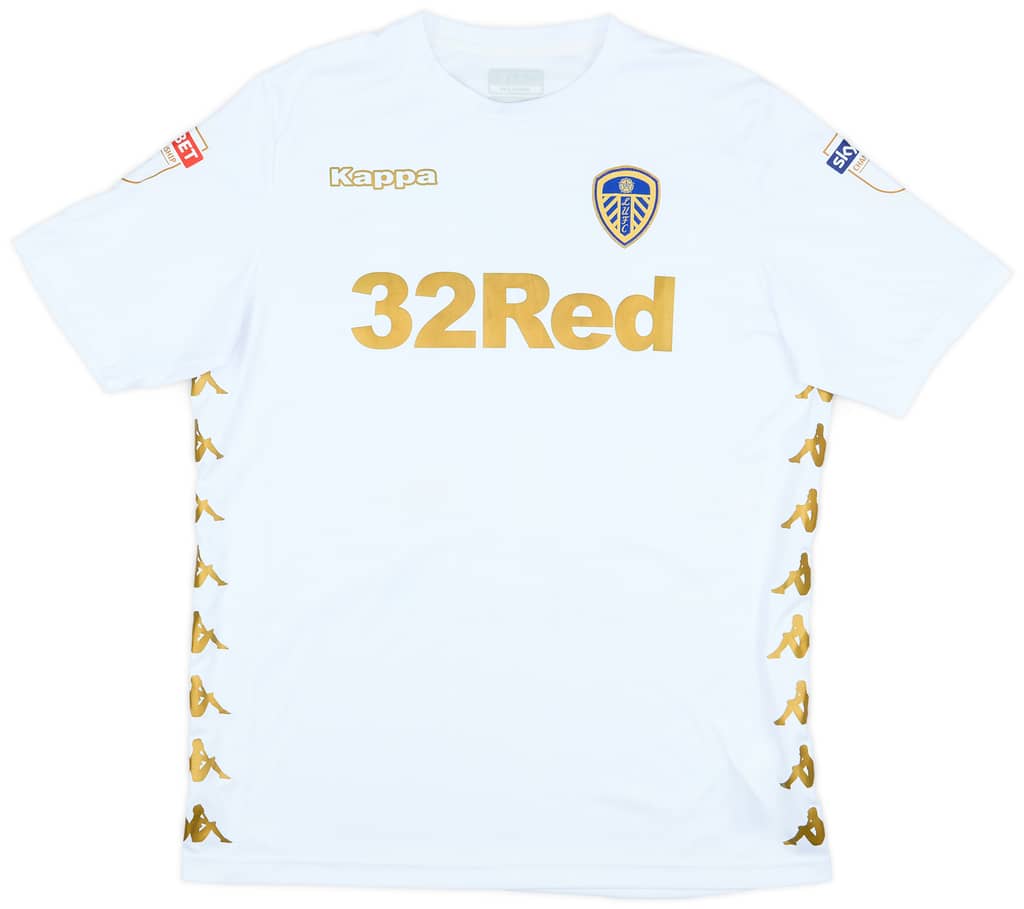 2017-18 Leeds United Home Shirt Viera #25 - 8/10 - (XL)