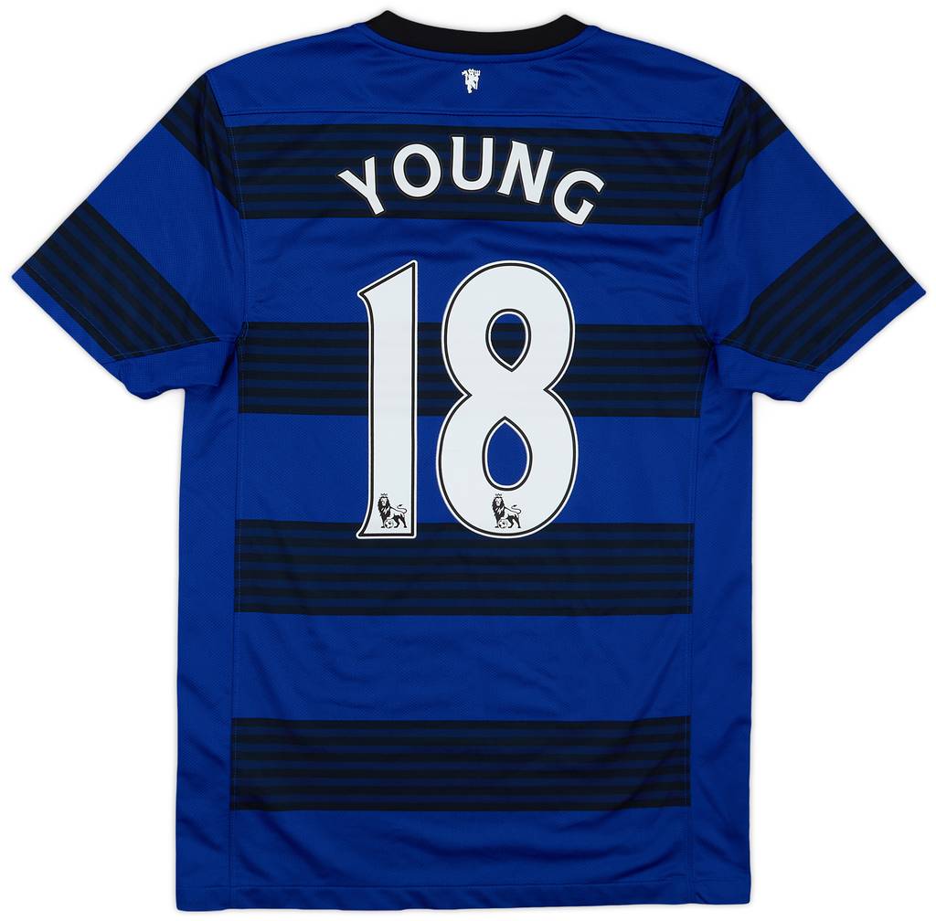 2011-13 Manchester United Away Shirt Young #18 - 8/10 - (S)