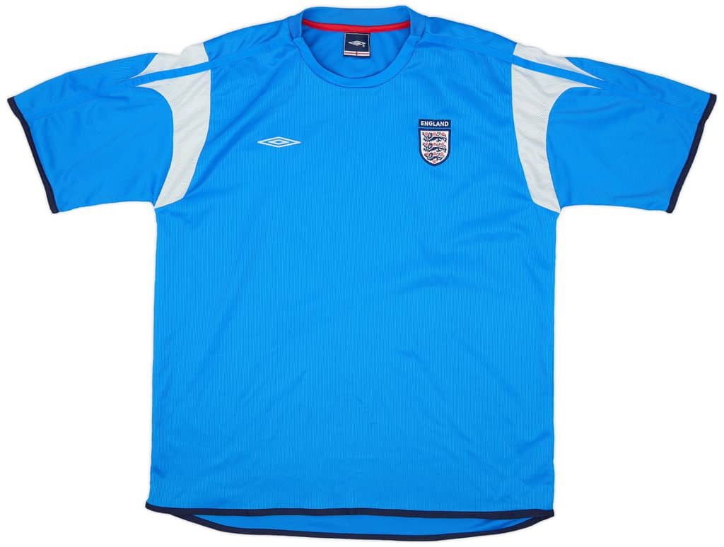 2004-06 England Umbro Training Shirt - 8/10 - (XL)