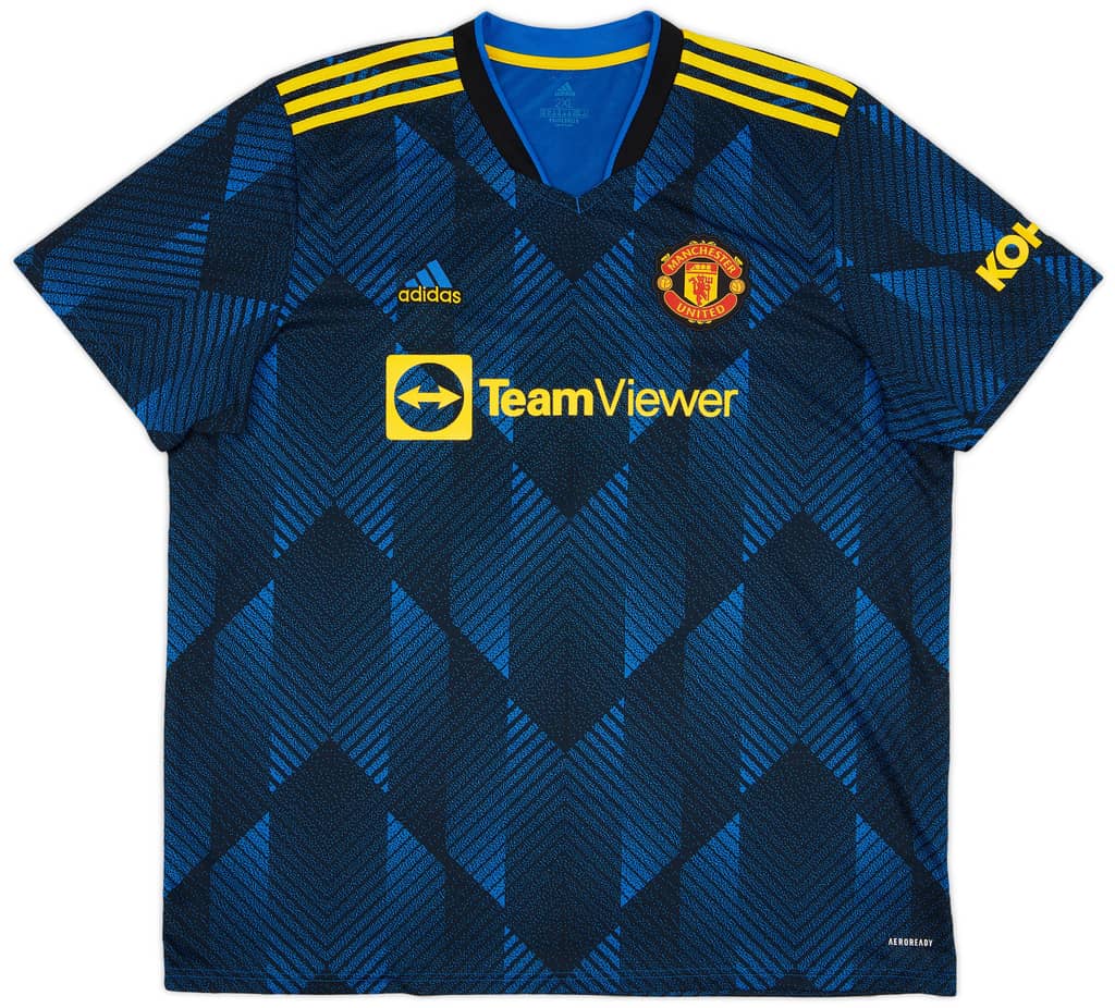 2021-22 Manchester United Third Shirt Rashford #10 - 9/10 - (XXL)