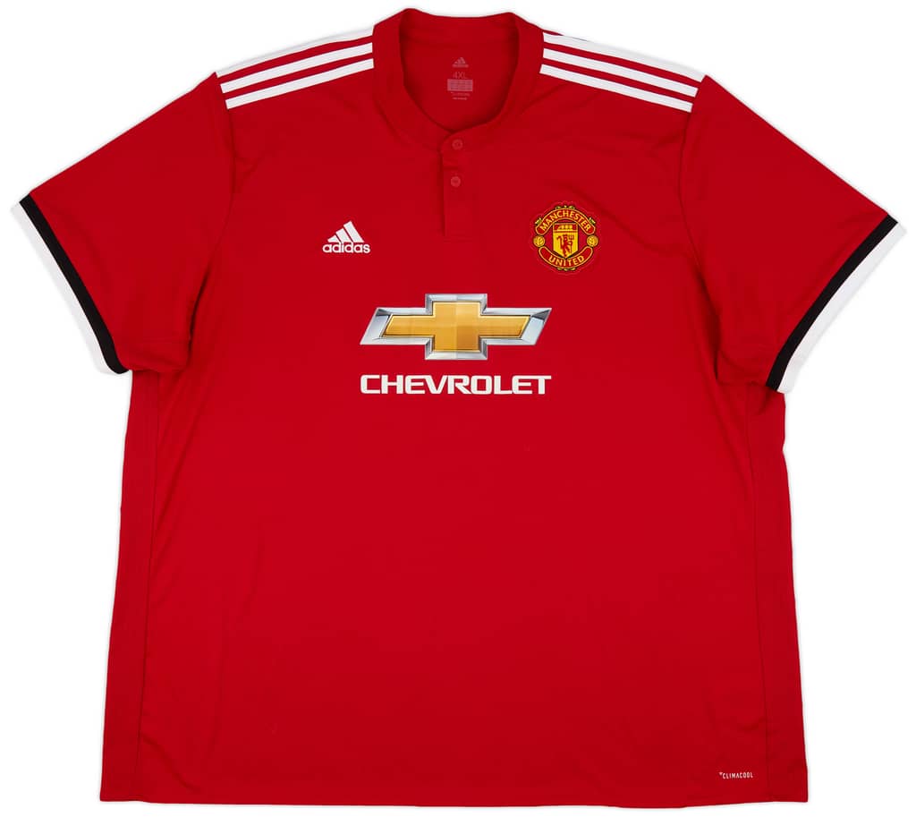 2017-18 Manchester United Home Shirt - 7/10 - (4XL)