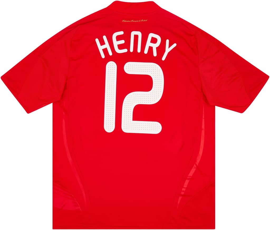 2007-08 France Away Shirt Henry #12