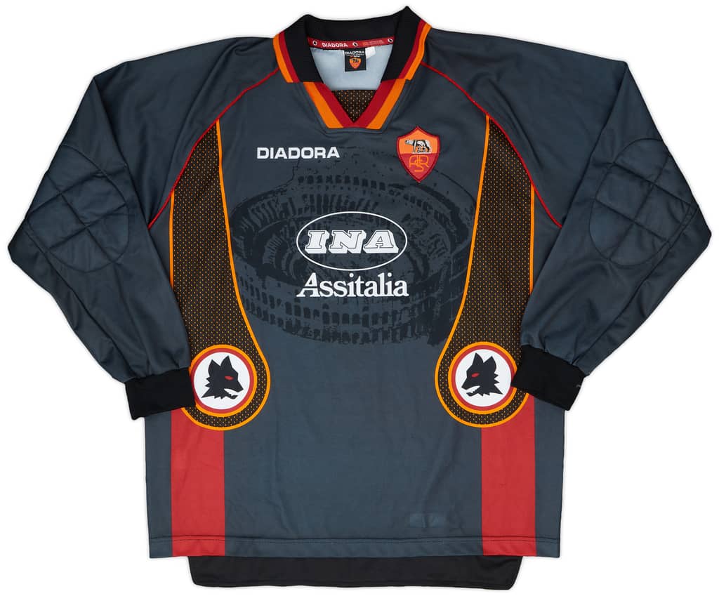 1997-98 Roma GK Shirt - 8/10 - (XXL)