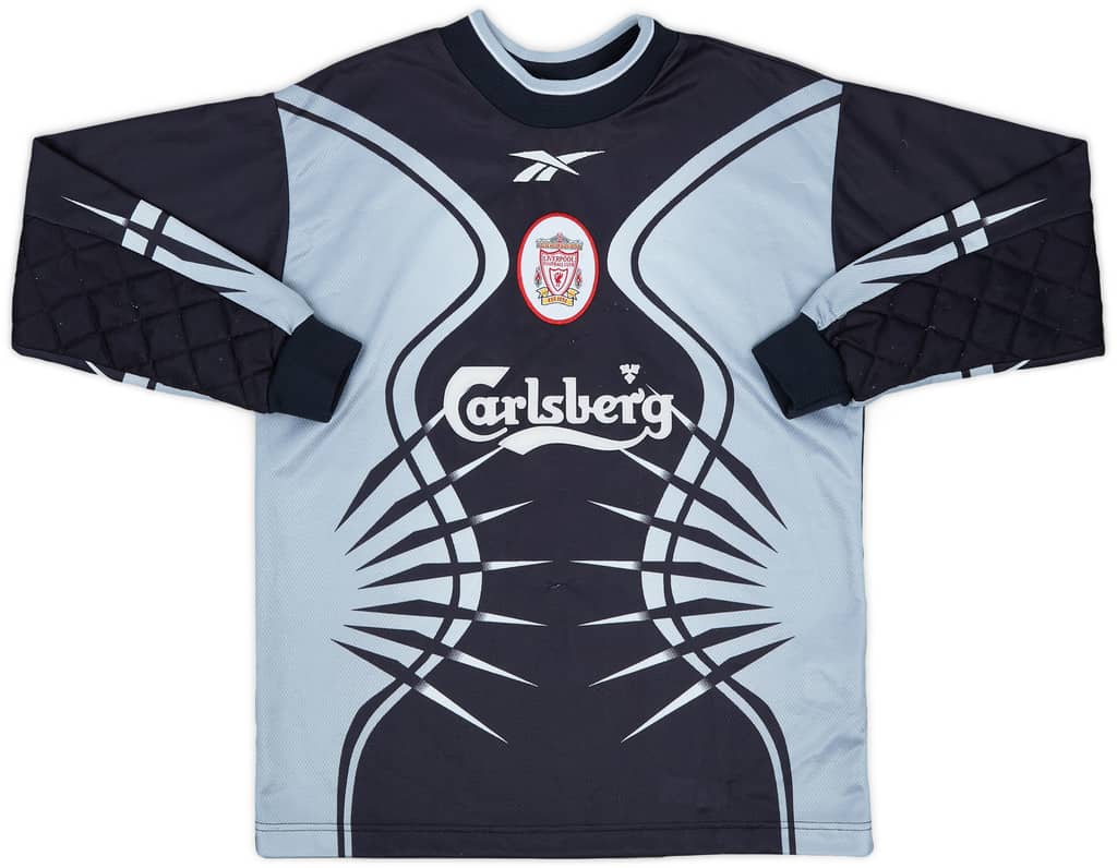 1998-99 Liverpool GK Shirt - 9/10 - (M.Boys)