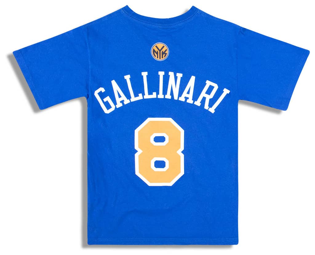 2010-11 New York Knicks Gallinari #8 adidas Tee S