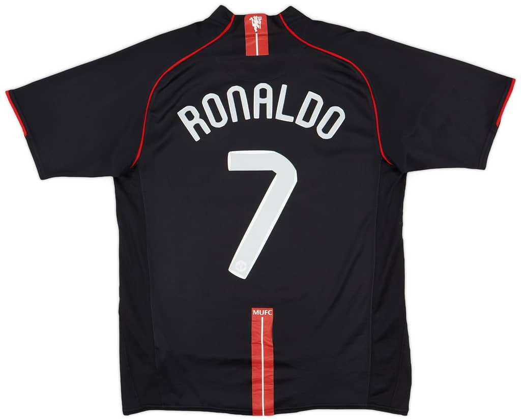 2007-08 Manchester United Away Shirt Ronaldo #7 - 8/10 - (S)
